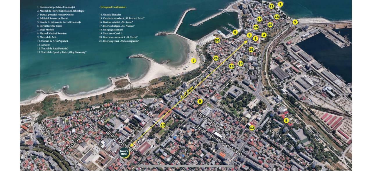 Jacob'S Hotel Constanta Luaran gambar